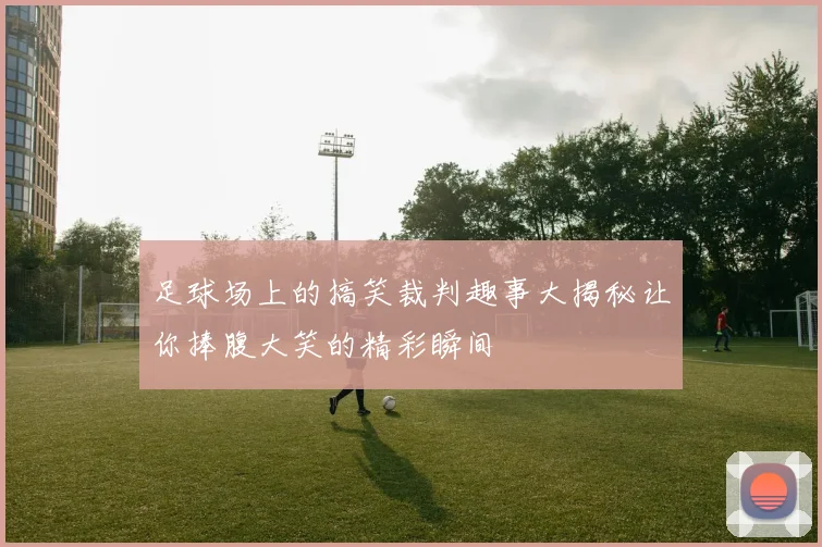 足球场上的搞笑裁判趣事大揭秘让你捧腹大笑的精彩瞬间