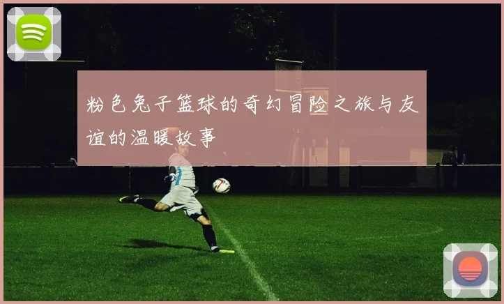 粉色兔子篮球的奇幻冒险之旅与友谊的温暖故事